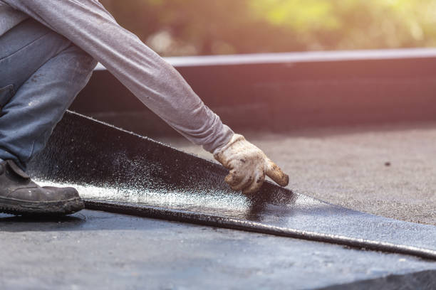 Professional Waterproofing technician working in Lebanon, VA
